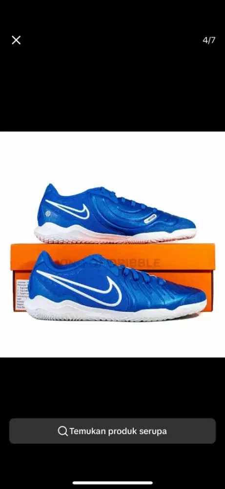 Di jual sepatu futsal tempo ukuran 40,5