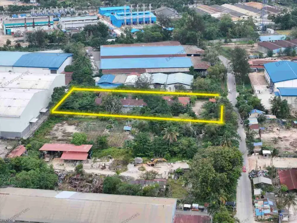 dijual Tanah industri 4678m2 Sekupang Batam