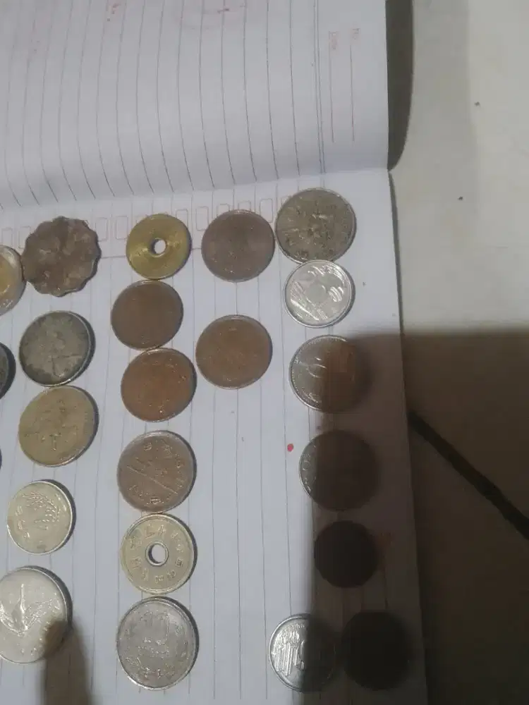 Uang koin kuno koleksi