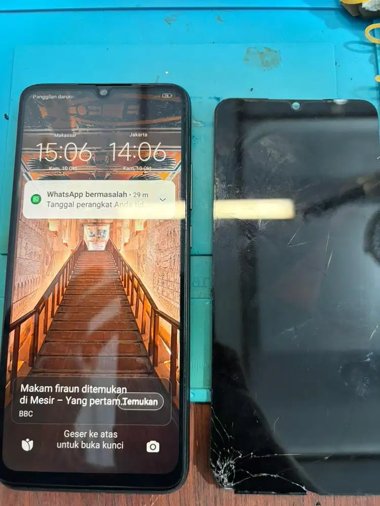 Ganti lcd redmi 10c bergaransi