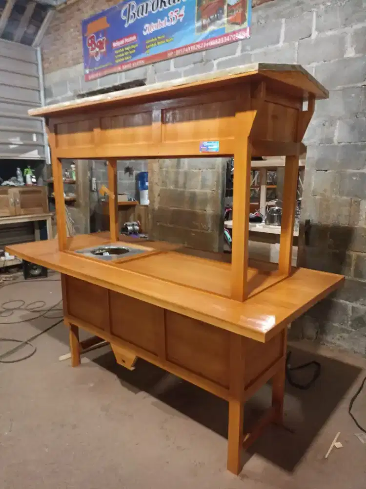 Gerobak Angkringan jg Melayani Pesanan Grobak Bakso Mie Bubur Sate dlL