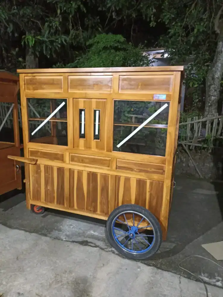 Gerobak Angkringan jg Melayani Pesanan Grobak Bakso Mie Bubur Sate dlL