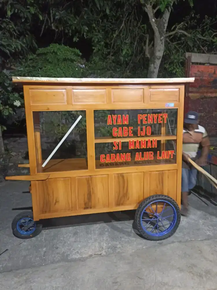 Gerobak Angkringan jg Melayani Pesanan Grobak Bakso Mie Bubur Sate dlL