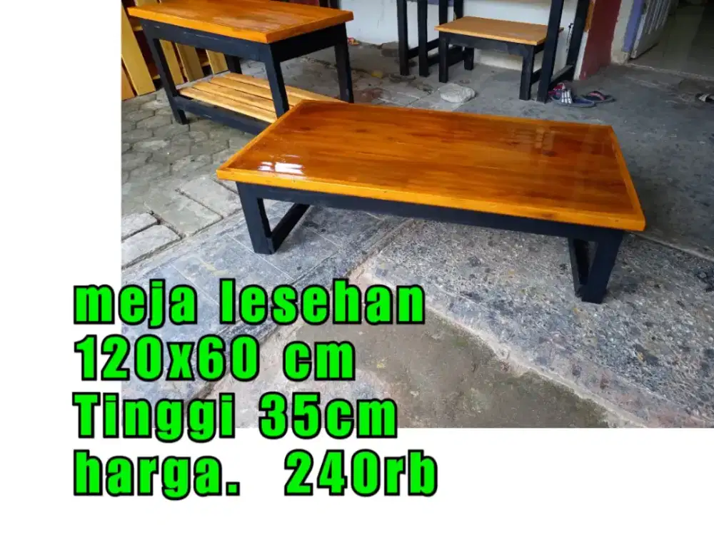 Meja warung makan, meja lesehan besar, meja resto Cafe,  meja komputer