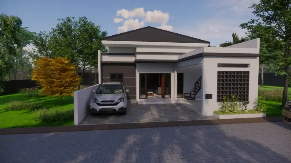 Murah dijual rumah proses bangun BPD 3 tlogomulyo woltermongonsidi