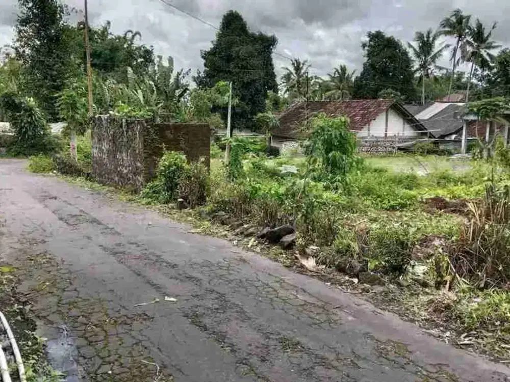 tanah murah di barat pasar pakem jl kaliurang km 16