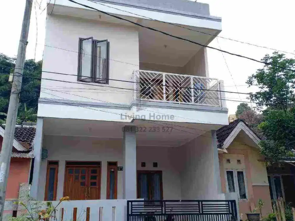 Dijual rumah 2 lantai di Bandung view kota dan gunung
