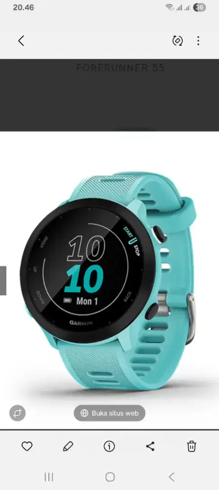 Jam garmin forerunner 55
