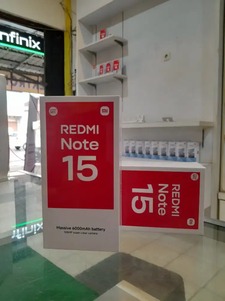 Redmi note 15 8/128  Promo+ bonus cash & credit garansi resmi 100%