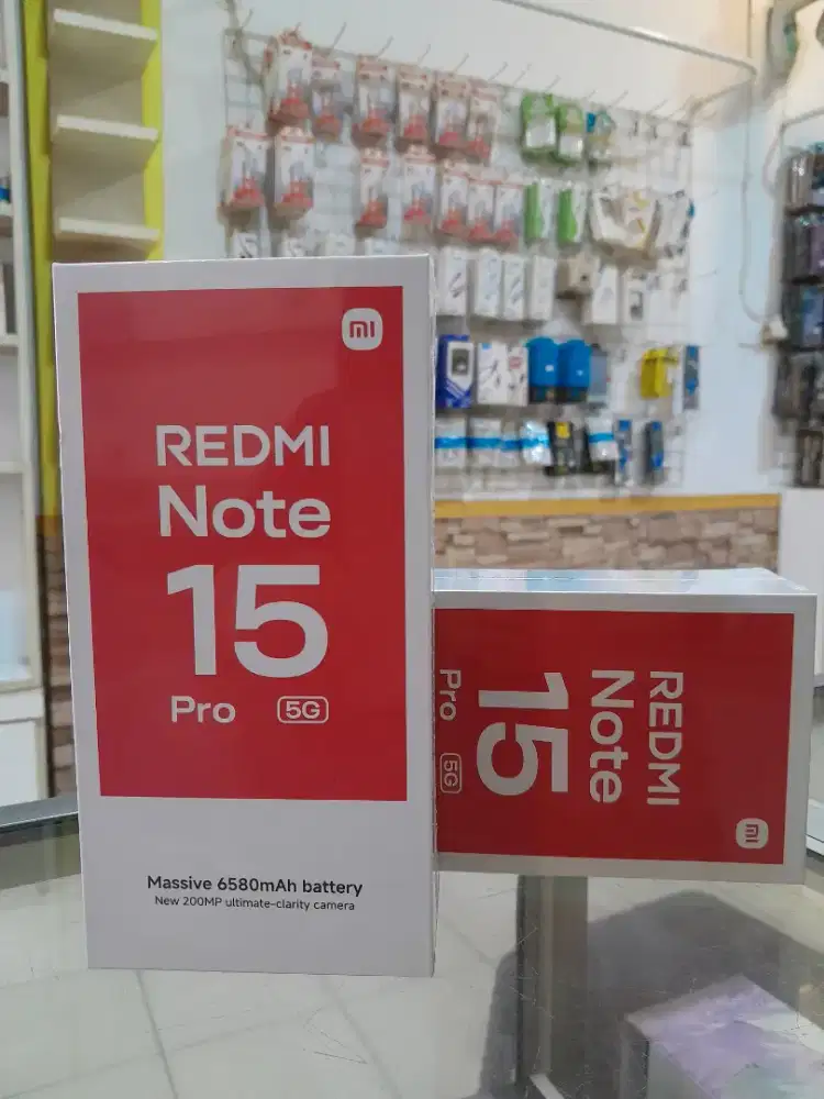 Redmi note 15pro⁵g8/256  Promo+ bonus cash & credit garansi resmi 100%