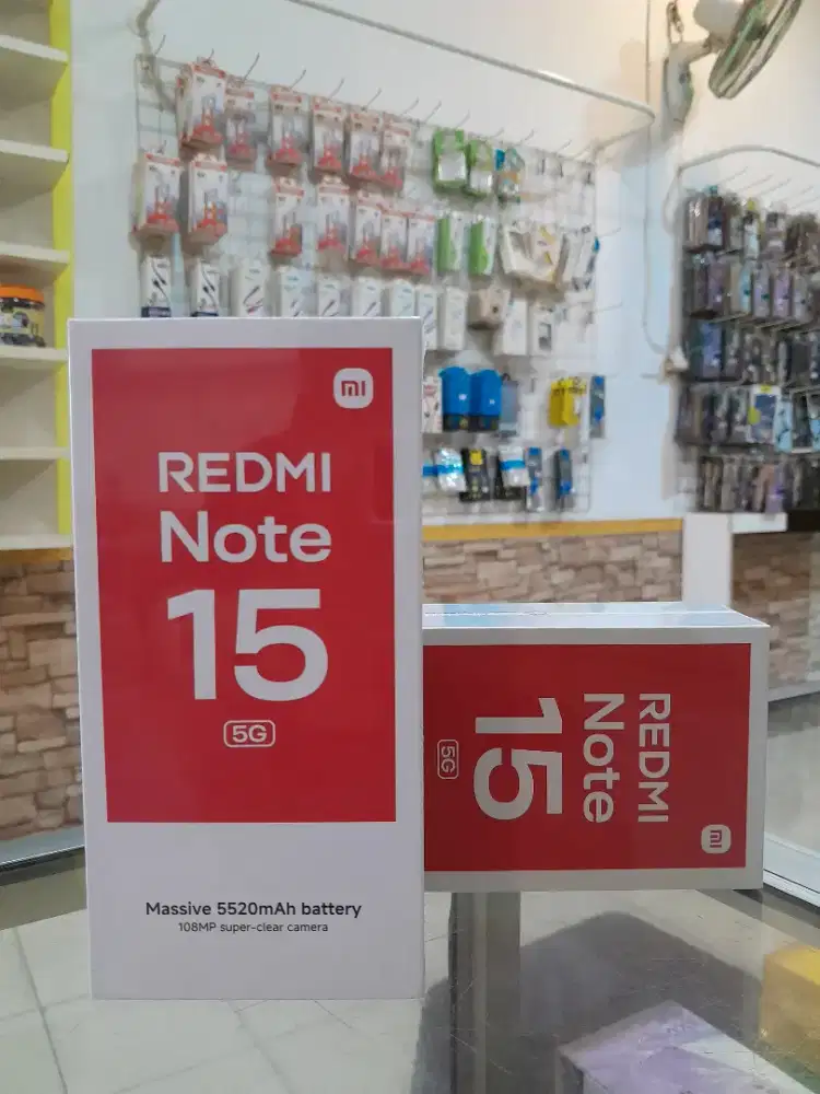 Redmi note 15 ⁵g 8/256  Promo+ bonus cash & credit garansi resmi 100%