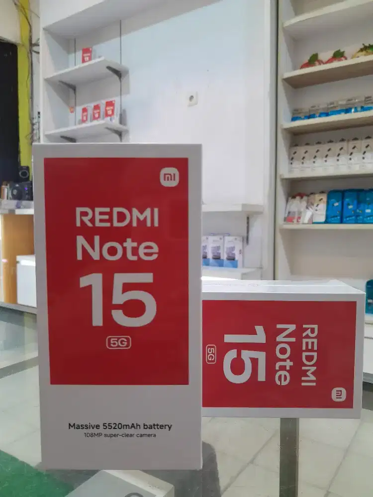 Redmi note 15⁵g 12/512 Promo+ bonus cash & credit garansi resmi 100%