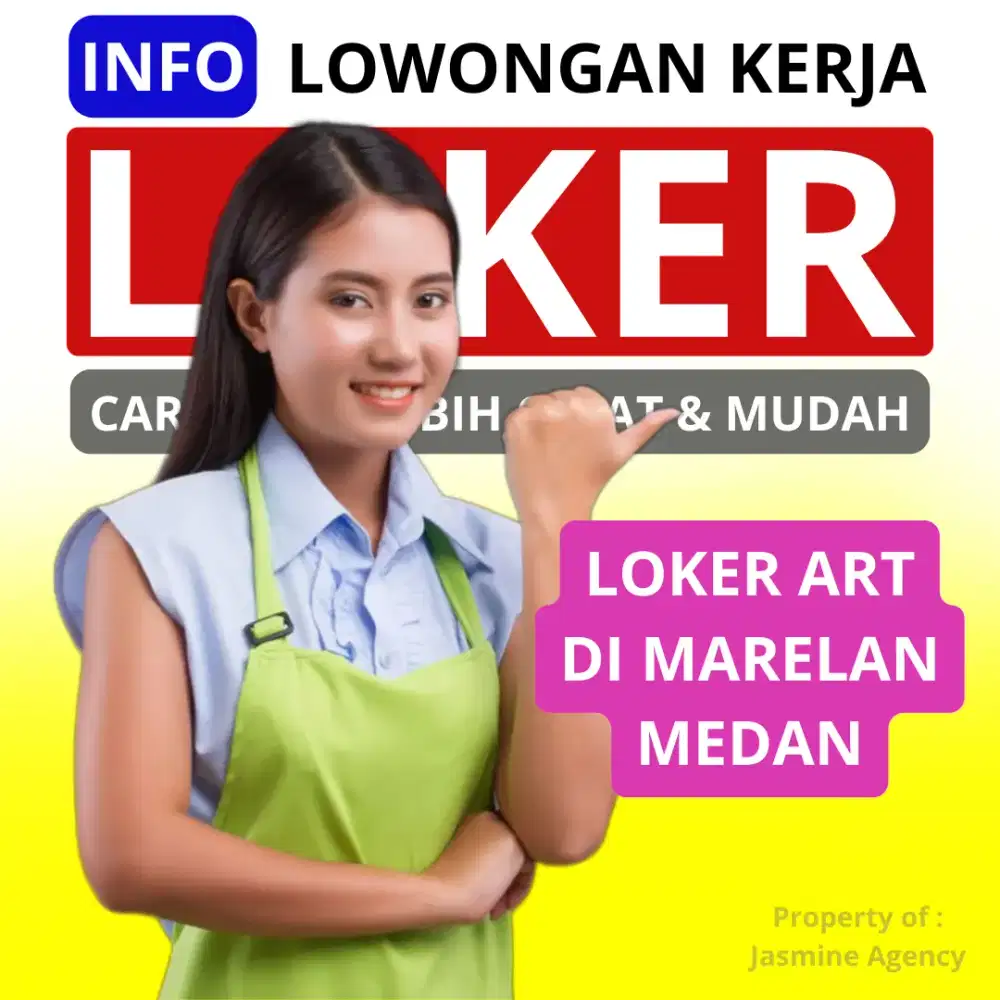 Loker art wanita di medan marelan