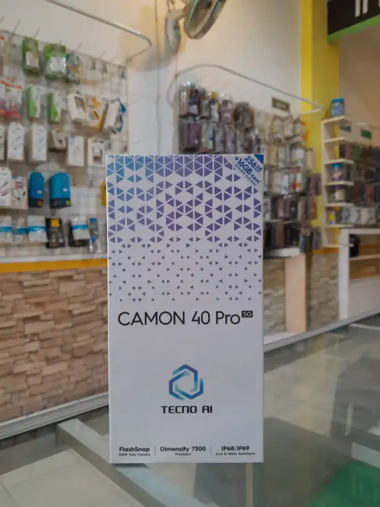 Tecno camon 40pro⁵g8/256 Promo+ bonus cash & credit garansi resmi 100%