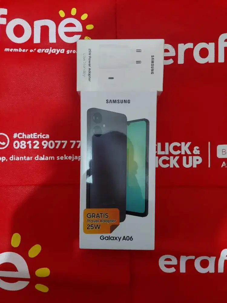 SAMSUNG A06 4/64 NEW SEGEL RESMI