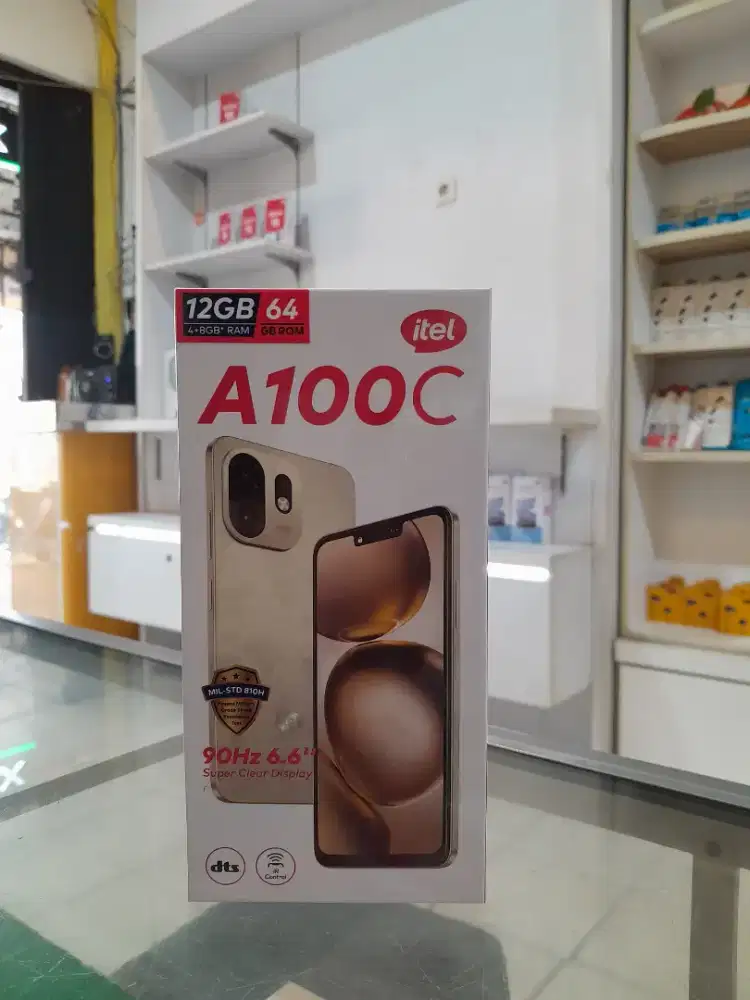 Itel A100c 4/64Promo+ bonus cash & credit garansi resmi 100%