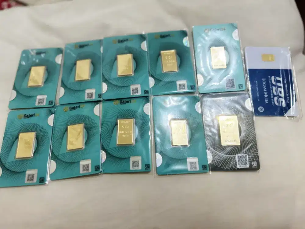 Tabung emas batangan