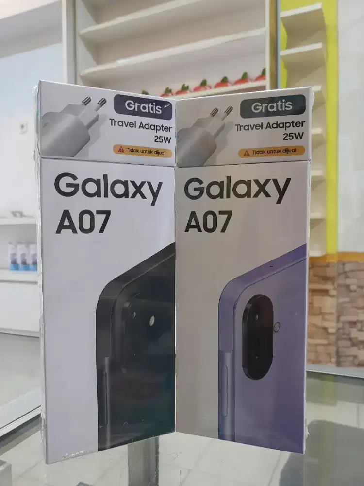 Samsung A07 4/64  Promo+ bonus cash & credit garansi resmi 100%