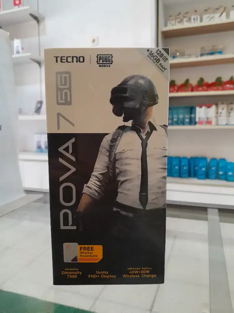 Tecno pova 7 curve ⁵g 8/256Promo+ bonus cash & credit garansi resmi