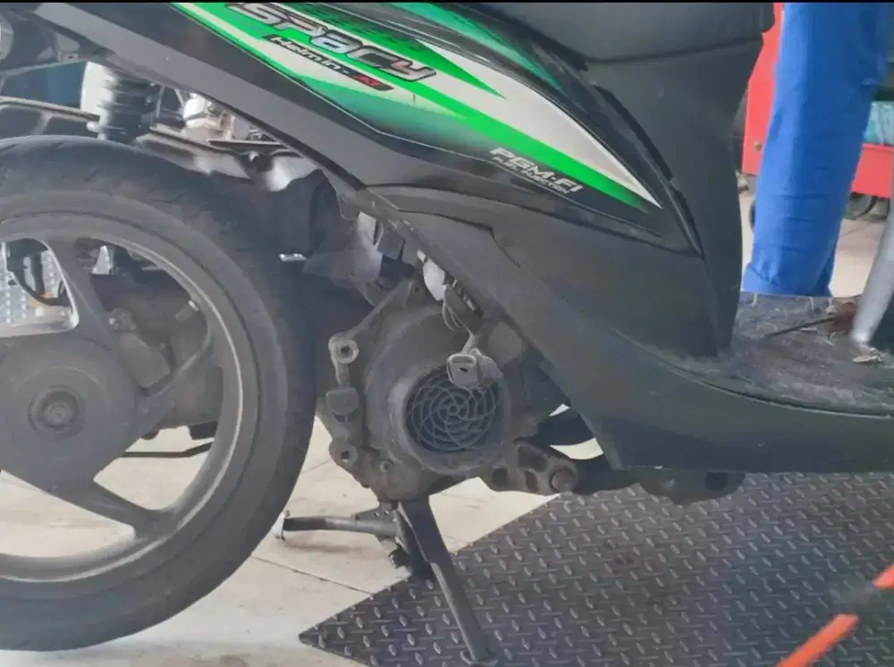 Motor Honda Fuel Inject Spacy Super irit,Srarter ON.PAKEANistri.SpaCpt