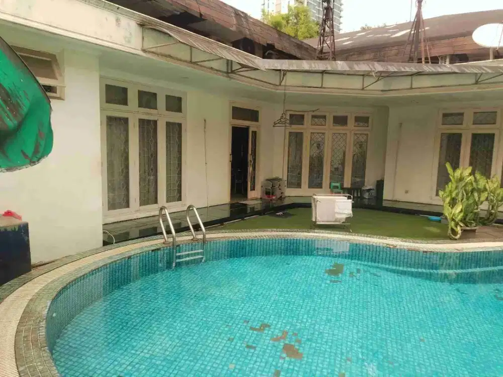 dijual murah rumah brawijaya kebayoran baru dekat darmawangsa