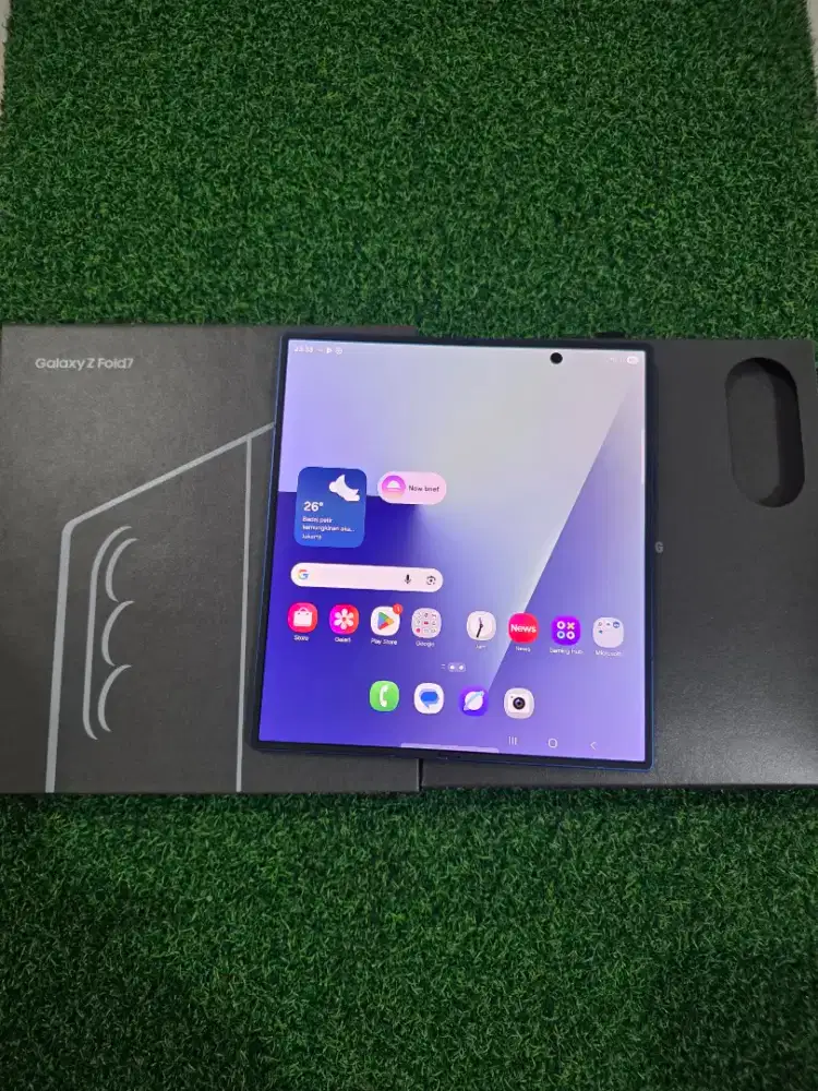 Samsung Z Fold 7 5G 12/512GB SEIN Lengkap Mulus Normal