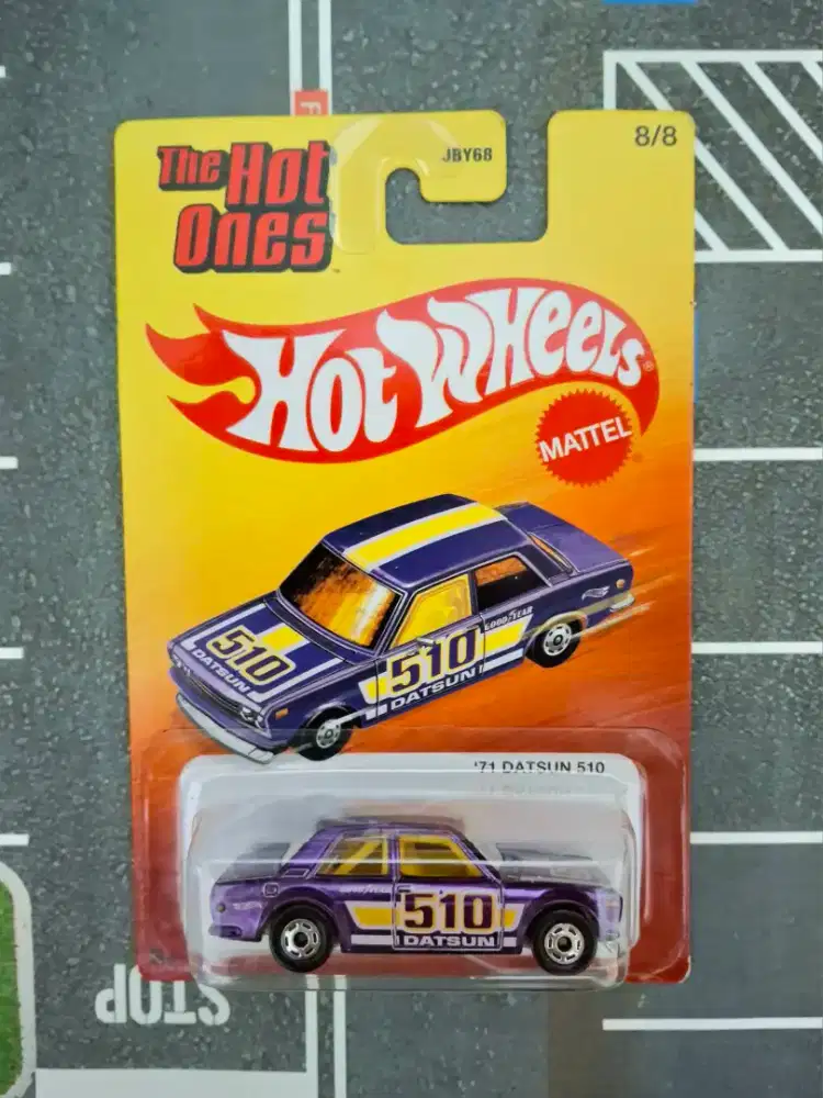 Hotwheels The Hot Ones Series '71 Datsun 510 Base Besi (BISA NEGO)