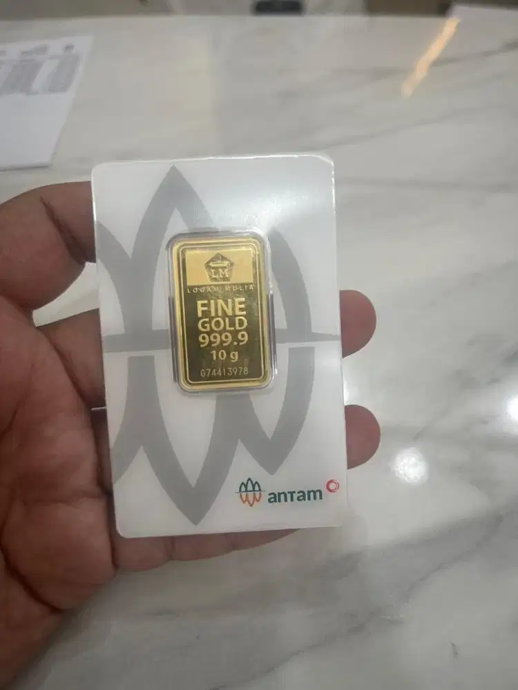 Emas Antam logam mulia 10gram