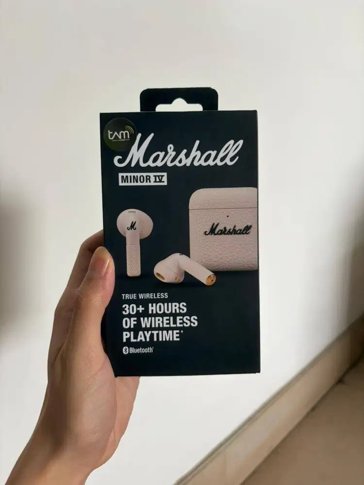 Marshall Minor IV / 4 New Resmi Earphone Earbuds TWS Headphone Headset