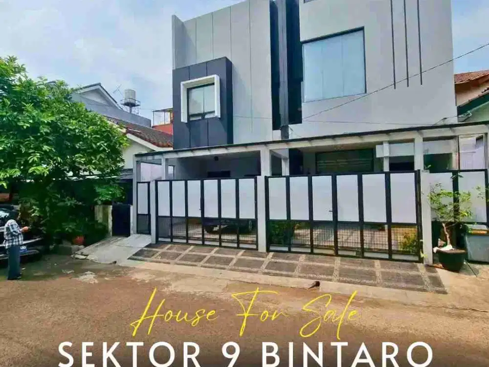 Rumah Bintaro jaya brand new siap huni harga nego dekat Masjid