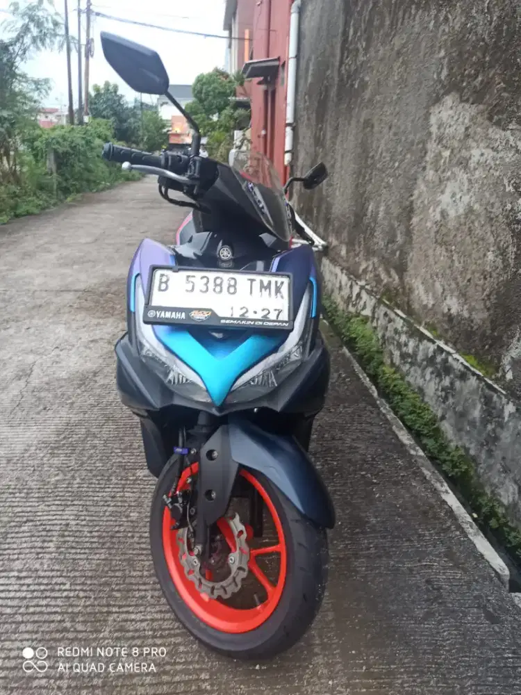 Aerox Cyber city 2022 Akhir, pajak panjang, lengkap mulus No minus.