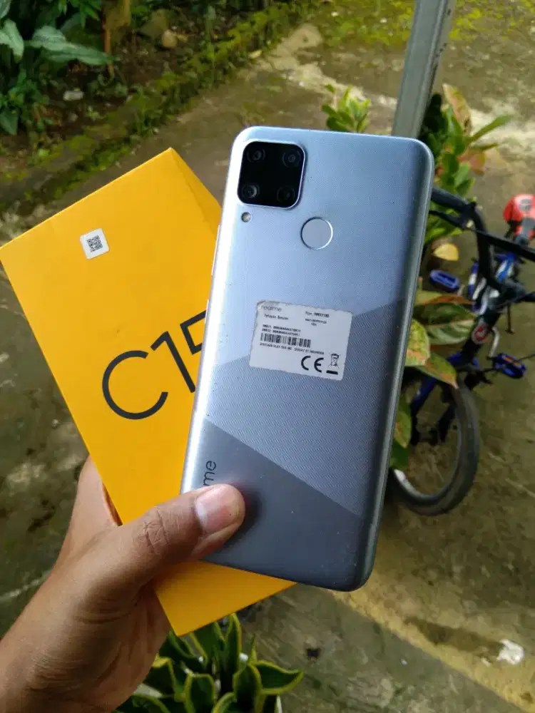 Realme C15 Fullset segel