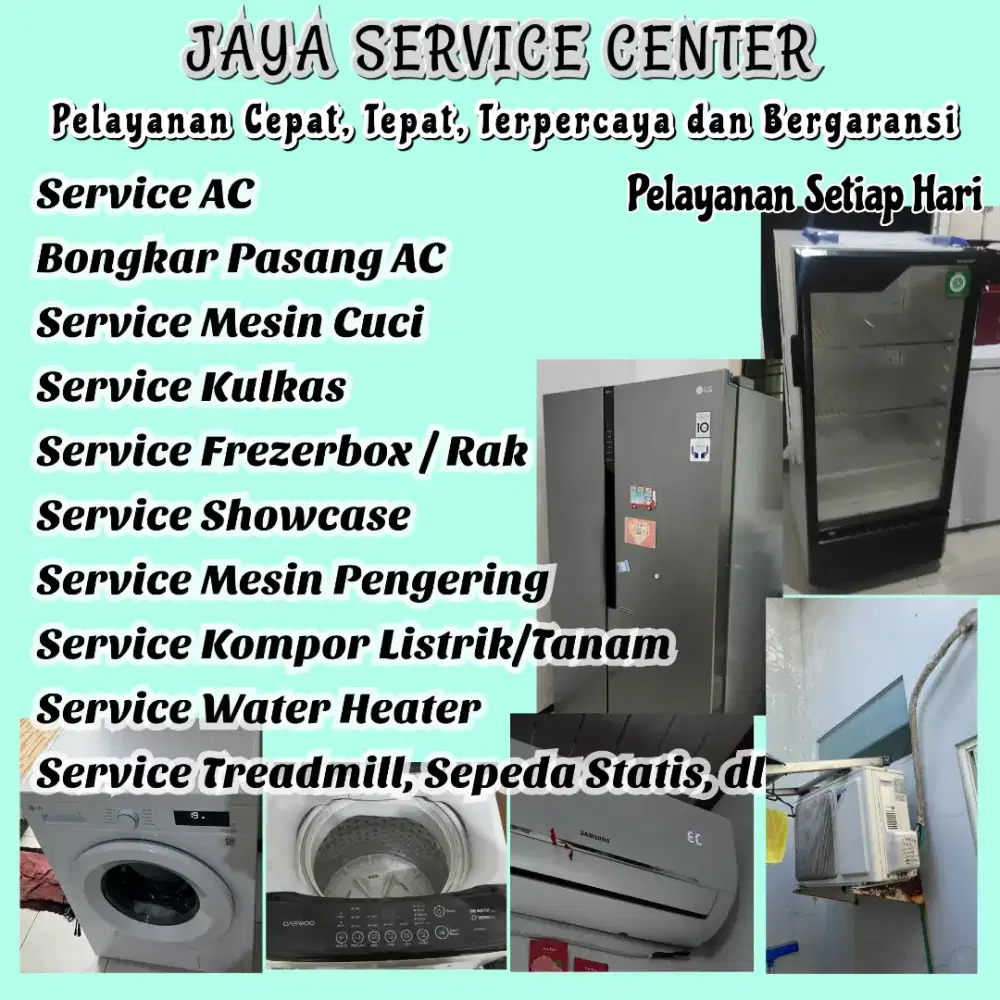 Service Kulkas Frezer Mesin Cuci Bongkar Pasang AC Servis AC Surabaya