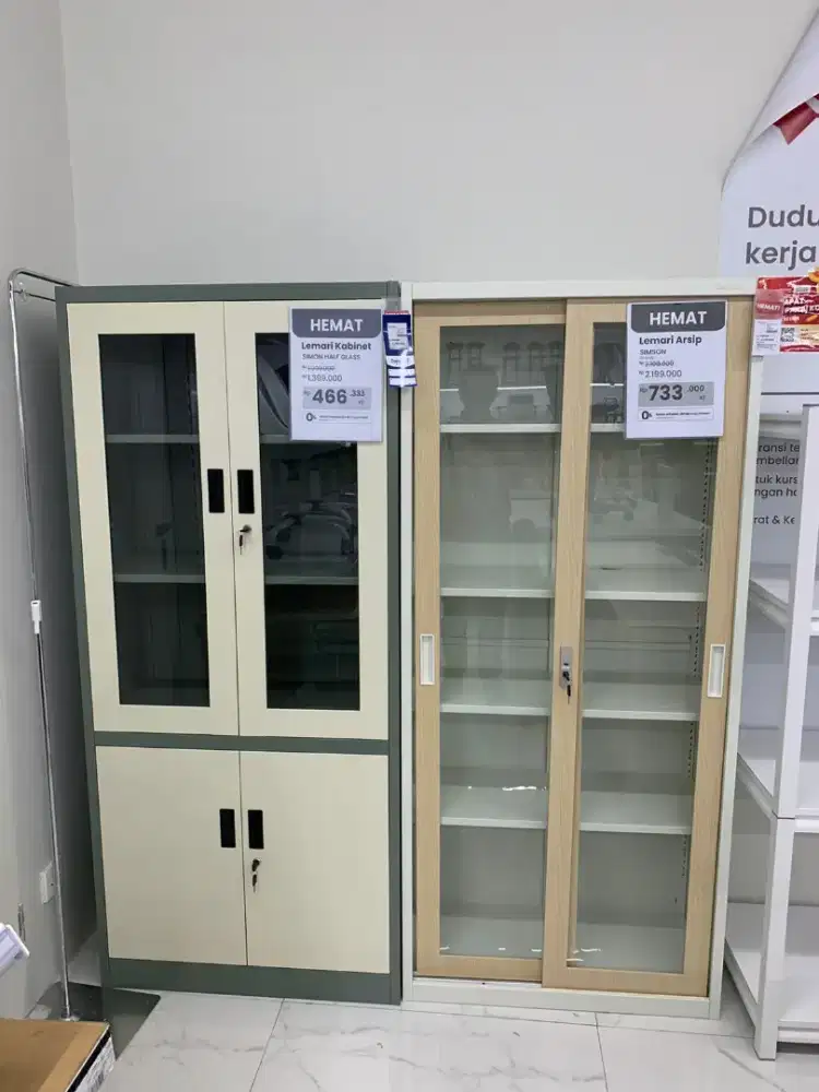 PROMO SIMON LEMARI ARSIP METAL