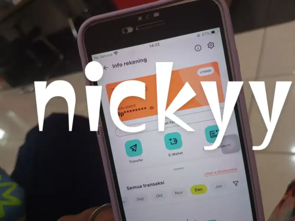 Dicari yang belum pernah pake BNI di bansos juga