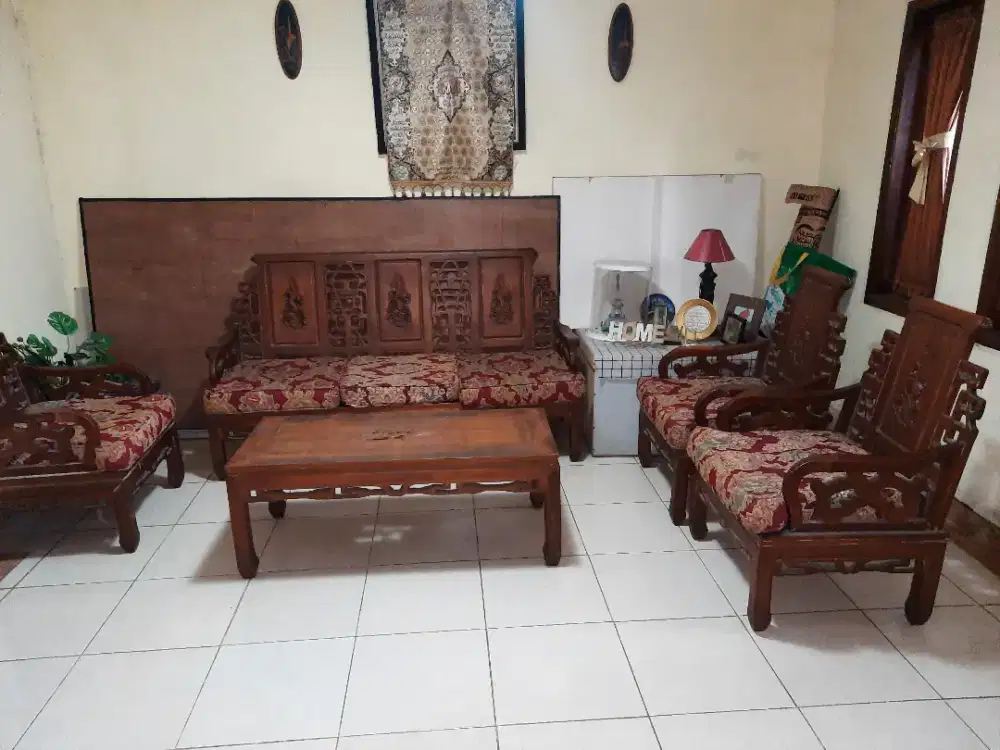 Jual Murah Kursi Tamu Jati