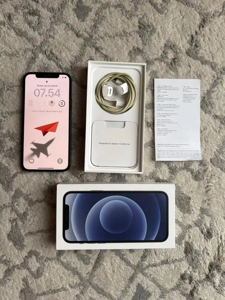 Iphone 12 Ex Ibox 64 GB 2nd Mulus BH 90%