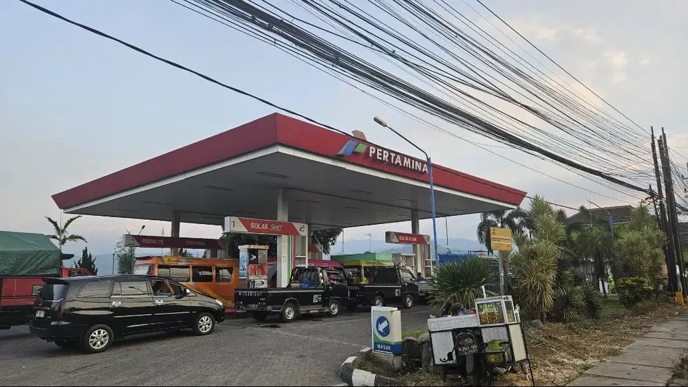 DIJUAL SPBU JALAN RAYA PURWOSARI! LOKASI RAMAI SUPER STRATEGIS!