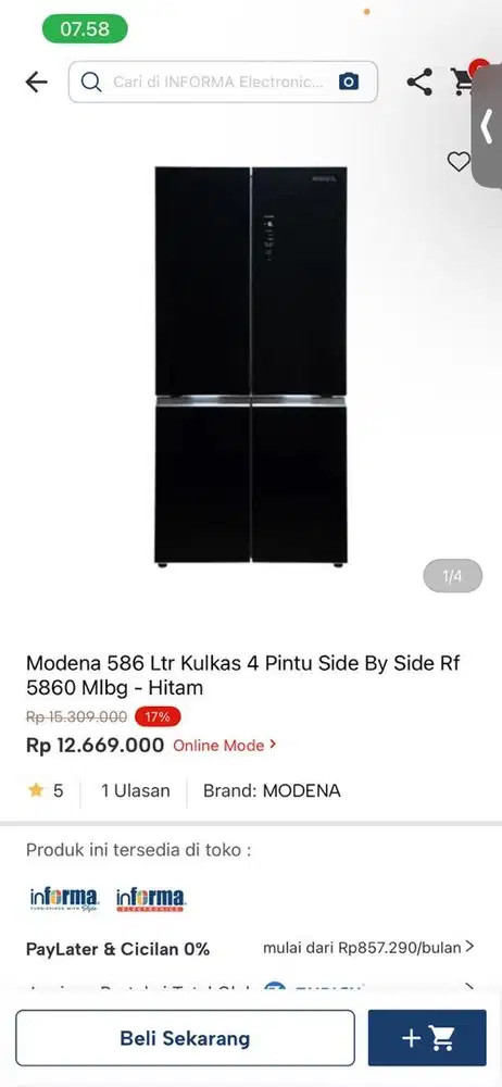 kulkas terbaik harga termurah