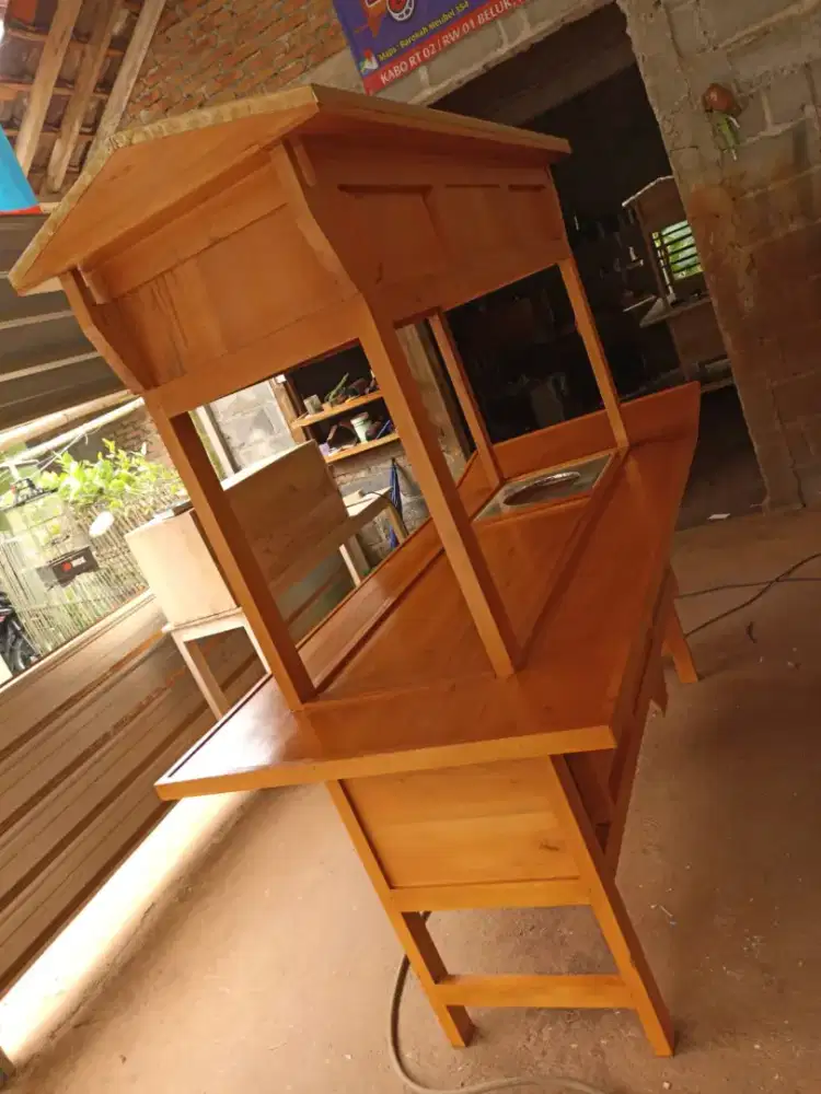 Gerobak Angkringan Bakso Mie Ayam PeceL Bubur Sate Martabak Ronde dlL