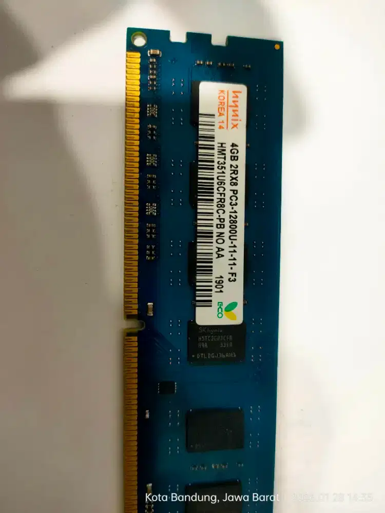 Dijual memori ddr3 untuk komputer