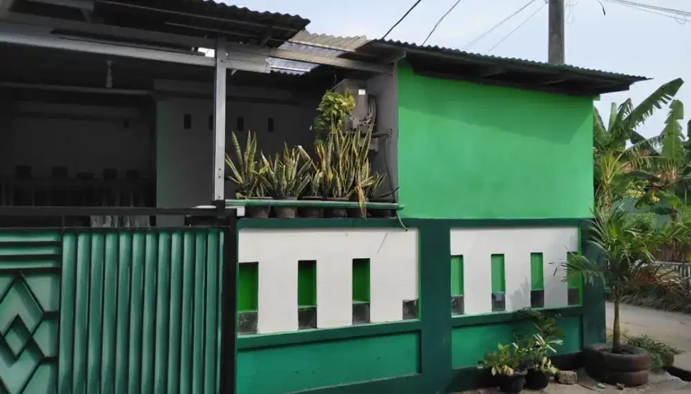 DIJUAL RUMAH SIAP HUNI, 2KT, BEBAS BANJIR, STRATEGIS, AKSES MOBIL