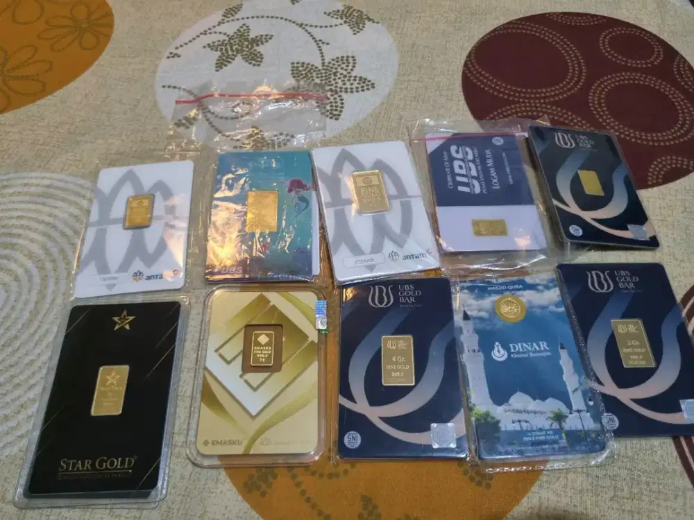 Jual Emas ANTAM UBS STARGOLD EMASKU DINARAN