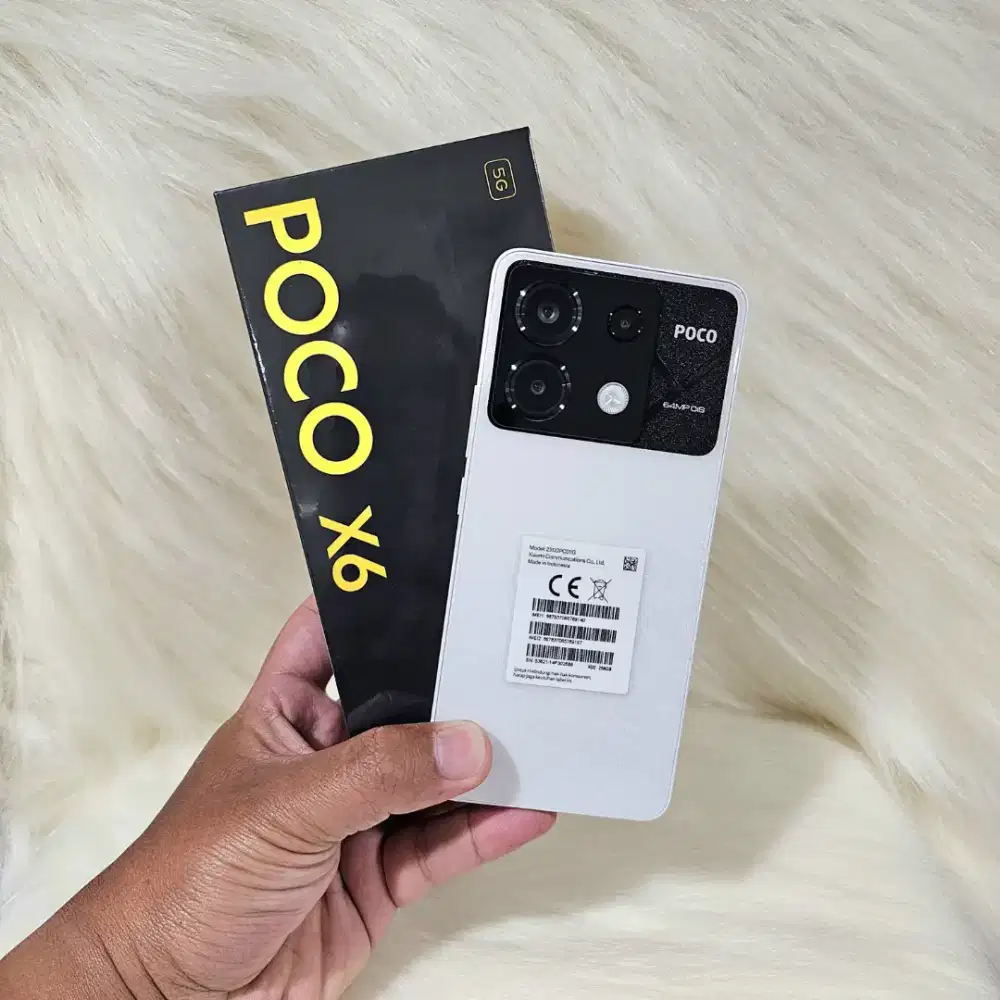 Xiaomi Poco X6 5G 12/256 Gb Murah Mulus Like New Fullset Resmi