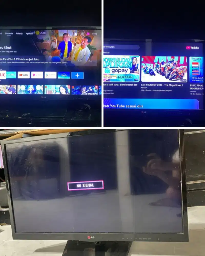 Tv lg 29 inch jarang pakai