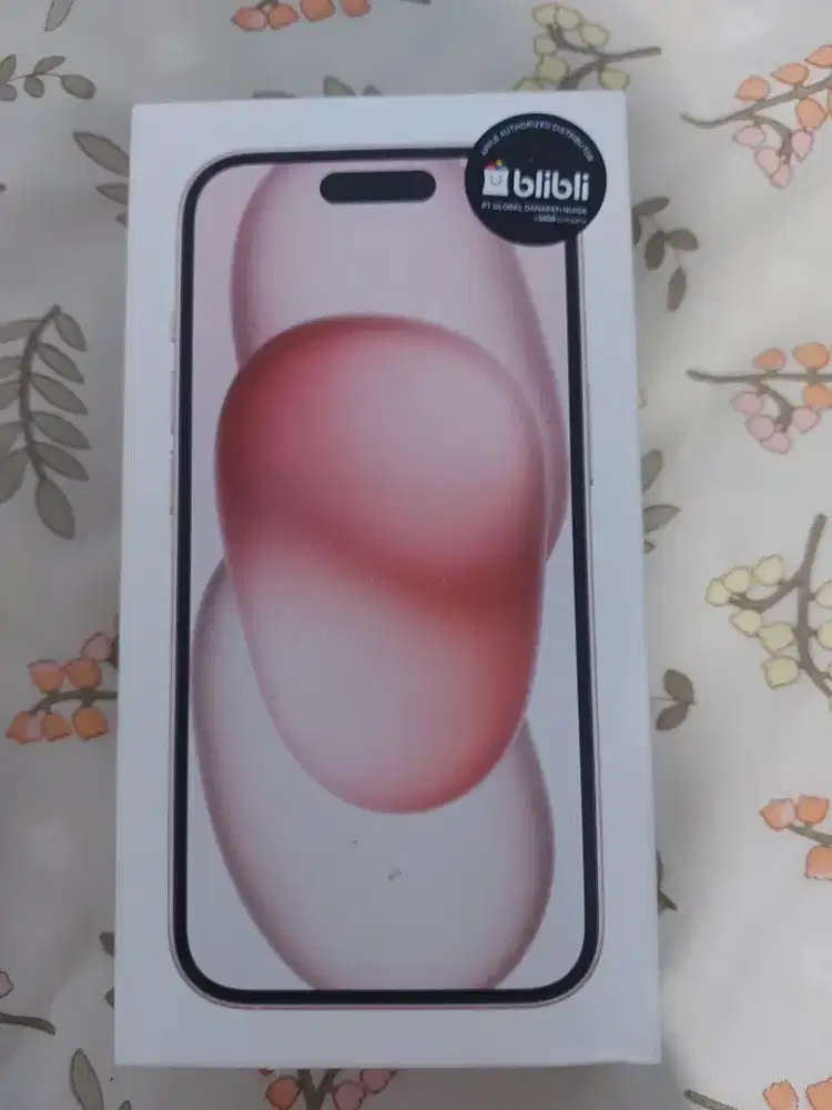 iPhone 15 128GB Pink - Like New! BH 100% Garansi Panjang s/d Nov 2026