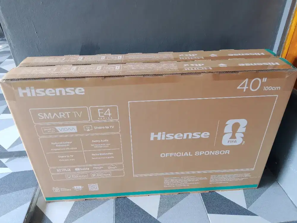 Hisense smart tv 40 inch 40E4 bisa netflix