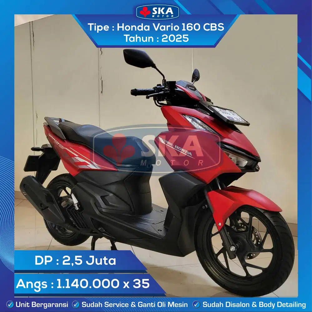 Honda Vario 160 CBS Tahun 2025