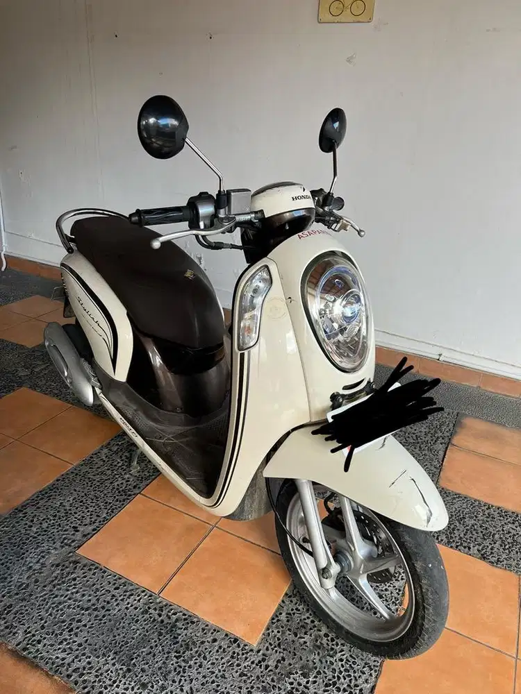 Dijual scoopy warna krem coklat