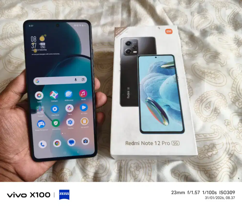 Redmi Note 12 Pro 5G 8/256GB bisa tt